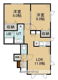 CASA HIYOSHI【1階】の間取り